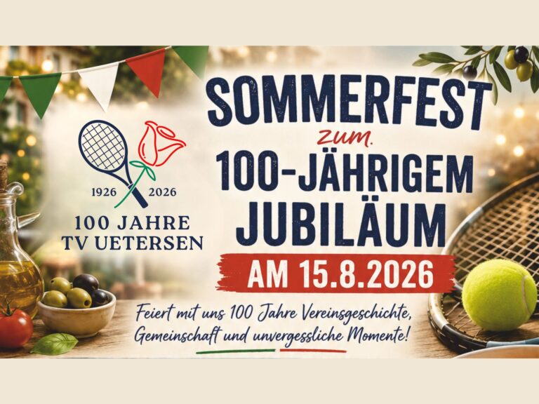 TVU beitrag sommerfest100jahre